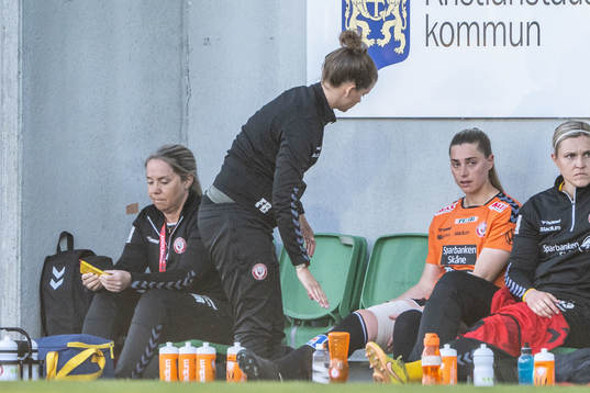 Kristianstads Jordan Brewster har ont