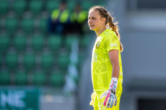 Hammarbys målvakt Anna Tamminen