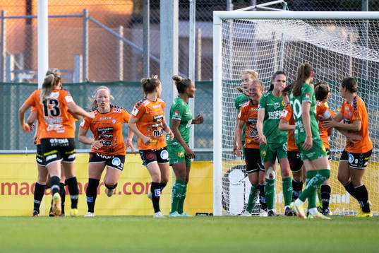 Kristianstads Hlin Eiriksdottir jublar