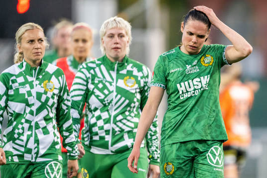 Hammarbys Simone Boye Sørensen deppar