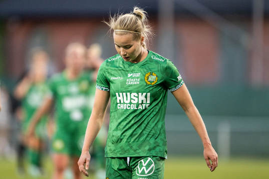 Hammarbys Eva Nyström deppar