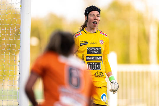 Kristianstads målvakt Melina Loeck
