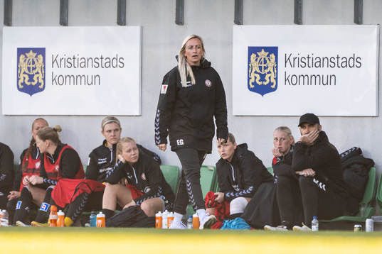 Kristianstads tränare Elisabet Gunnarsdottir
