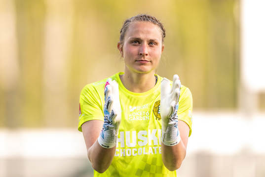 Hammarbys målvakt Anna Tamminen