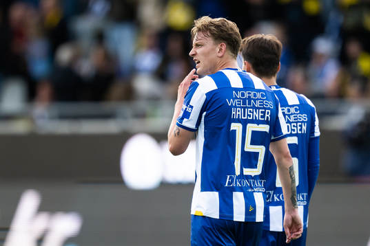 IFK Göteborgs Sebastian Hausner deppar