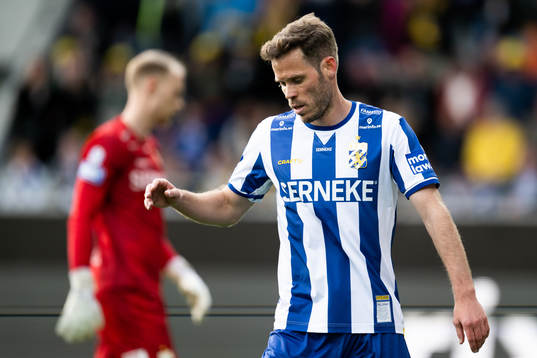 IFK Göteborgs Emil Salomonsson deppar