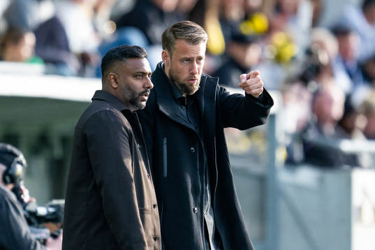 IFK Göteborgs tränare Alexander Tengryd och William Lundin