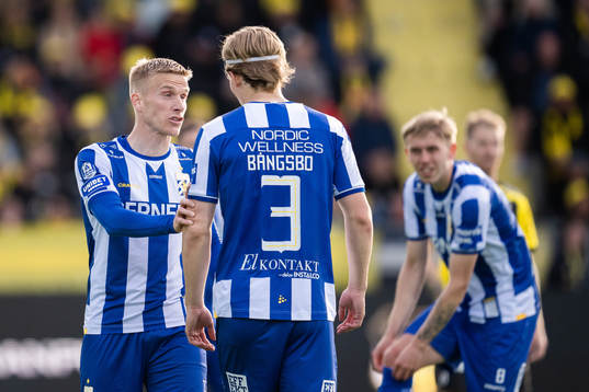 IFK Göteborgs Oscar Wendt och Johan Bångsbo