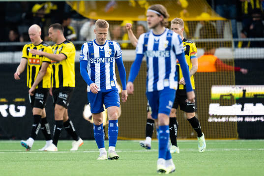 IFK Göteborgs Oscar Wendt deppar