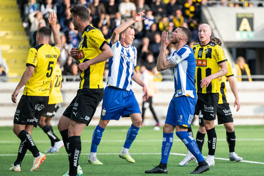 IFK Göteborgs Marcus Berg deppar