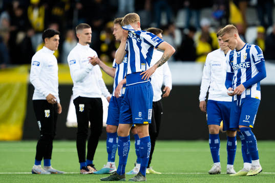 IFK Göteborgs Elias Hagen deppar
