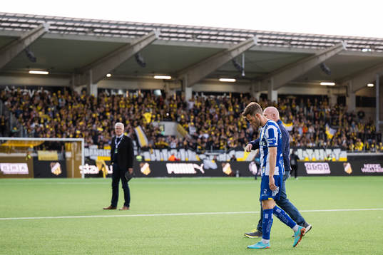 IFK Göteborgs Emil Salomonsson deppar