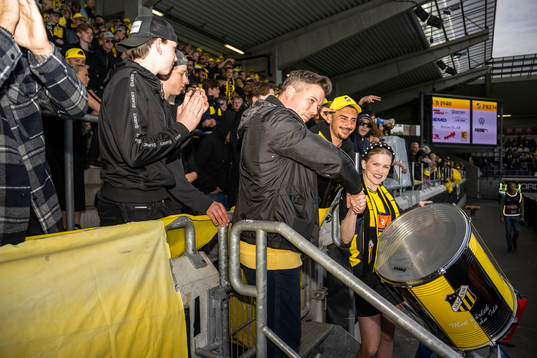 Johannes Jensen, ordförande i Häckens supporterklubb