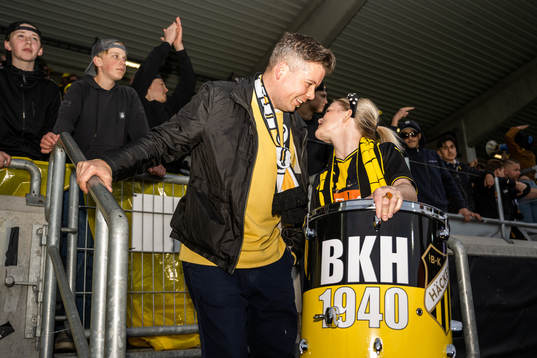 Johannes Jensen, ordförande i Häckens supporterklubb