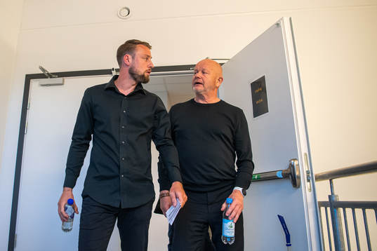 IFK Göteborgs tränare William Lundin och Häckens