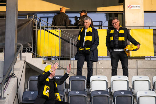Häckens Martin Olofsson, styrelseledamot, och Johan