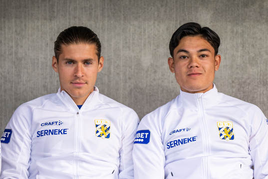IFK Göteborgs Eman Markovic och Johannes Selvén