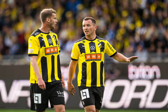 Häckens Johan Hammar och Even Hovland