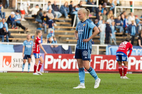 Djurgårdens Stinalisa Johansson deppar