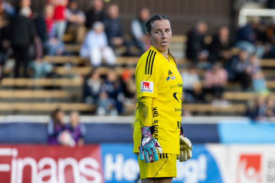 Vittsjös målvakt Elin Vaughan