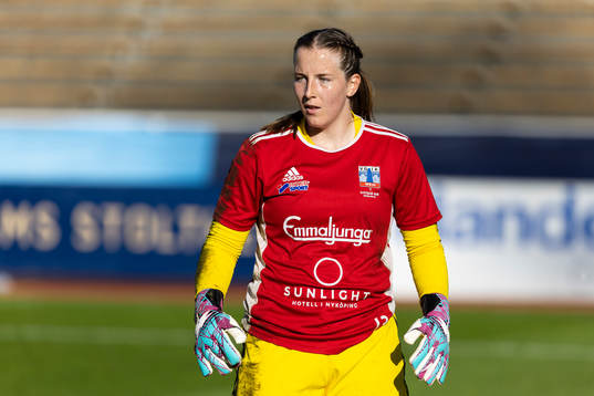 Vittsjös målvakt Elin Vaughan