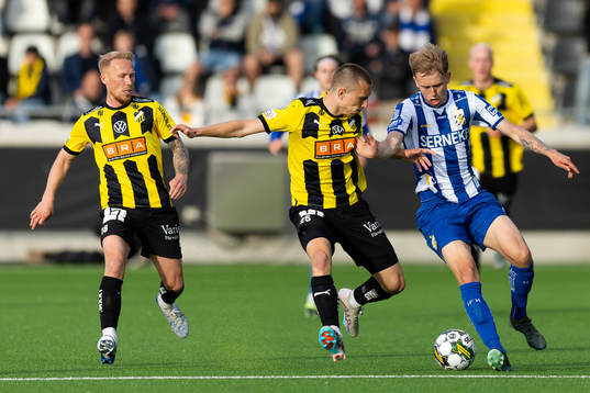 Häckens Mikkel Rygaard Jensen och Kristoffer Lund Hansen