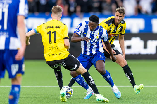 Häckens Samuel Gustafson och Suleiman Abdullahi