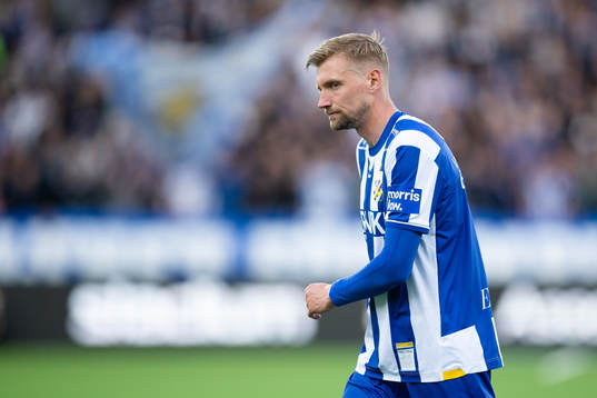 IFK Göteborgs Sebastian Eriksson deppar