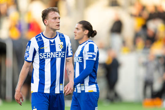 IFK Göteborgs Sebastian Hausner deppar
