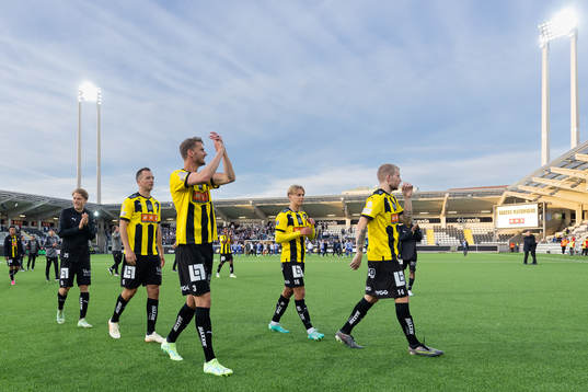 Häckens Even Hovland, Johan Hammar, Pontus Dahbo och Simon