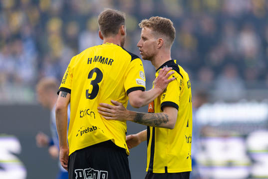 Häckens Johan Hammar och Samuel Gustafson