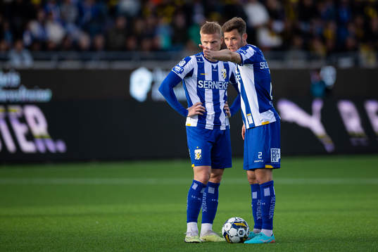 IFK Göteborgs Oscar Wendt och Emil Salomonsson