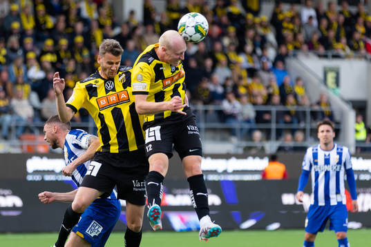Häckens Johan Hammar och Valgeir Fridriksson