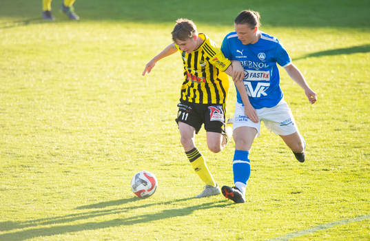 IFK Hässleholms Noa Flink i matchen i DM mellan IFK