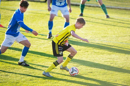 IFK Hässleholms Noa Flink i matchen i DM mellan IFK