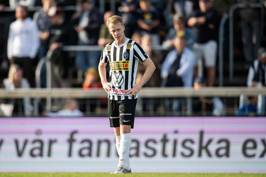 Landskronas David Edvardsson deppar