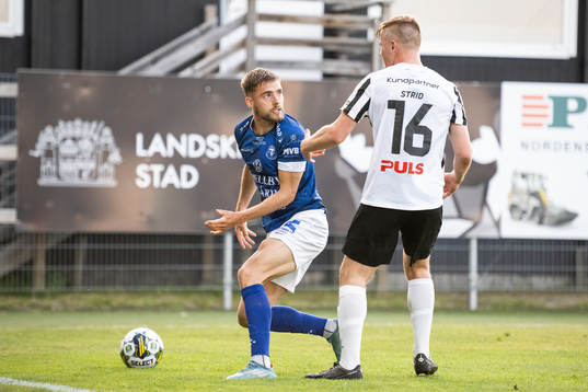 Landskronas Jesper Strid och Trelleborgs Felix Hörberg