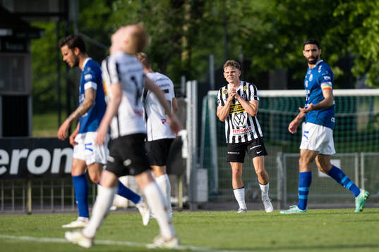 Landskronas Lukas Sunesson deppar
