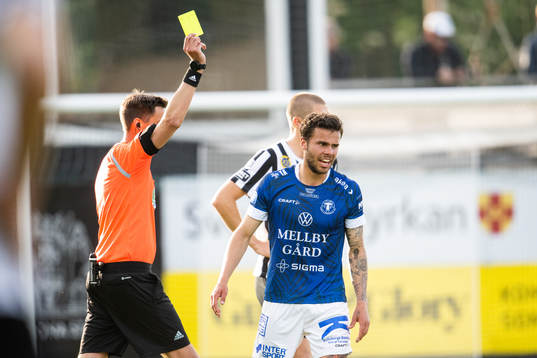 Trelleborgs Herman Hallberg får varning