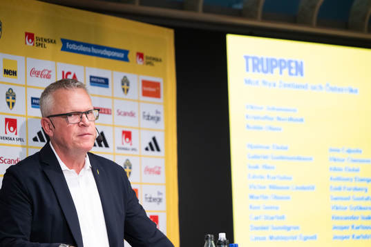Janne Andersson, Head coach of Sweden