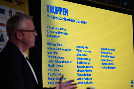 Janne Andersson, Head coach of Sweden