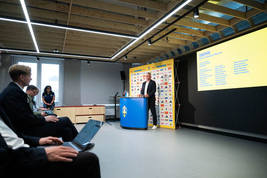 Janne Andersson, Head coach of Sweden