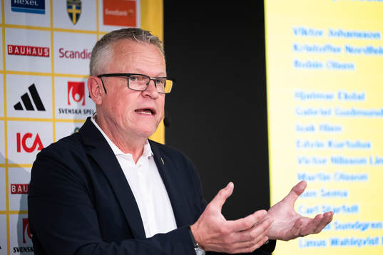 Janne Andersson, Head coach of Sweden