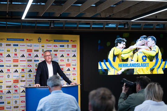 Janne Andersson, Head coach of Sweden