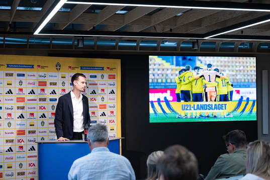 Daniel Bäckström, Head coach of Swedish Under-21