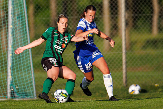 Varbergs Ellen Heurlin och Ullareds Nellie Sturesson