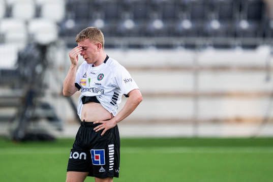 Örebros Valgeir Valgeirsson deppar