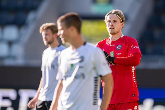 under fotbollsmatchen i Superettan mellan Utsikten och