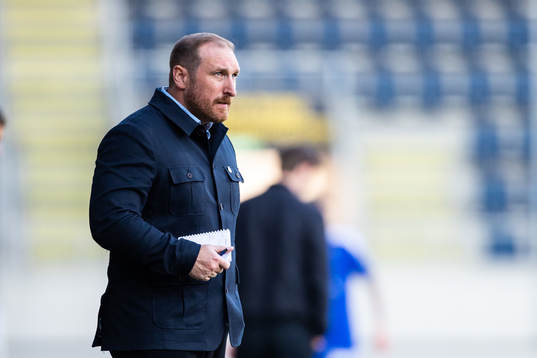Gefles tränare Mikael Bengtsson