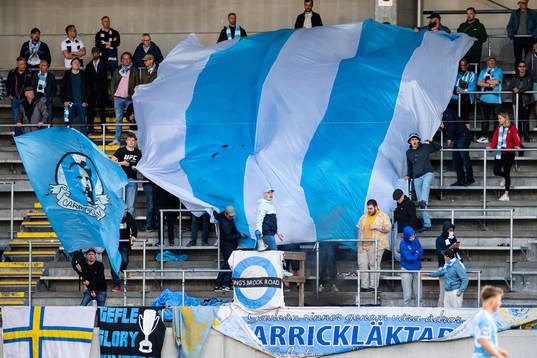 Gefles supportrar